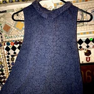 sweet collared Top Shop, lace style tank